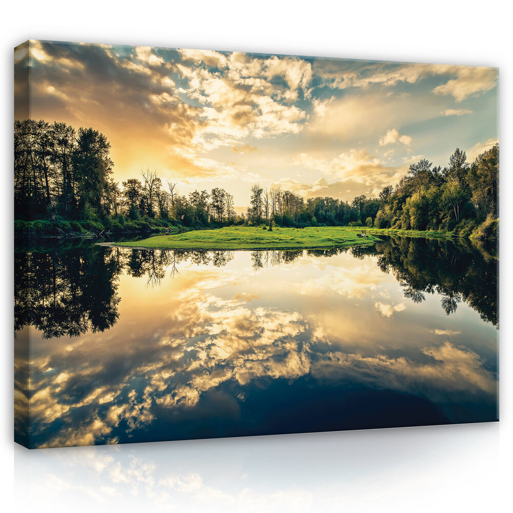 Sunset Canvas Schilderij PP12024O1