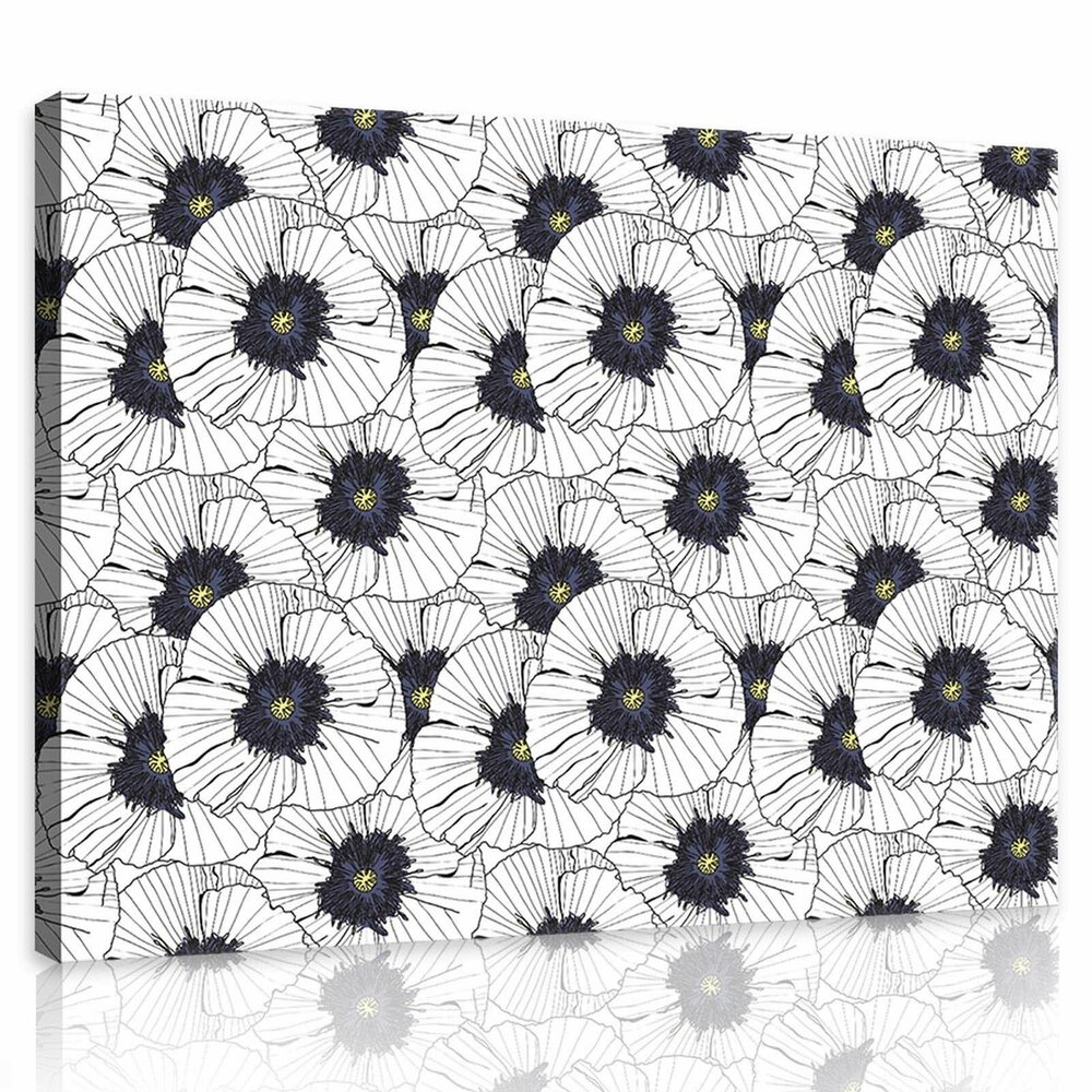 Floral Pattern Canvas Schilderij PP10748O1