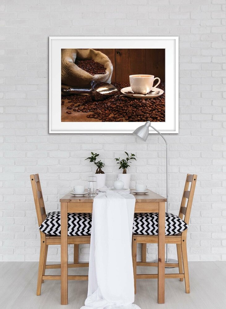 Coffee Beans Canvas Schilderij PP10916O1