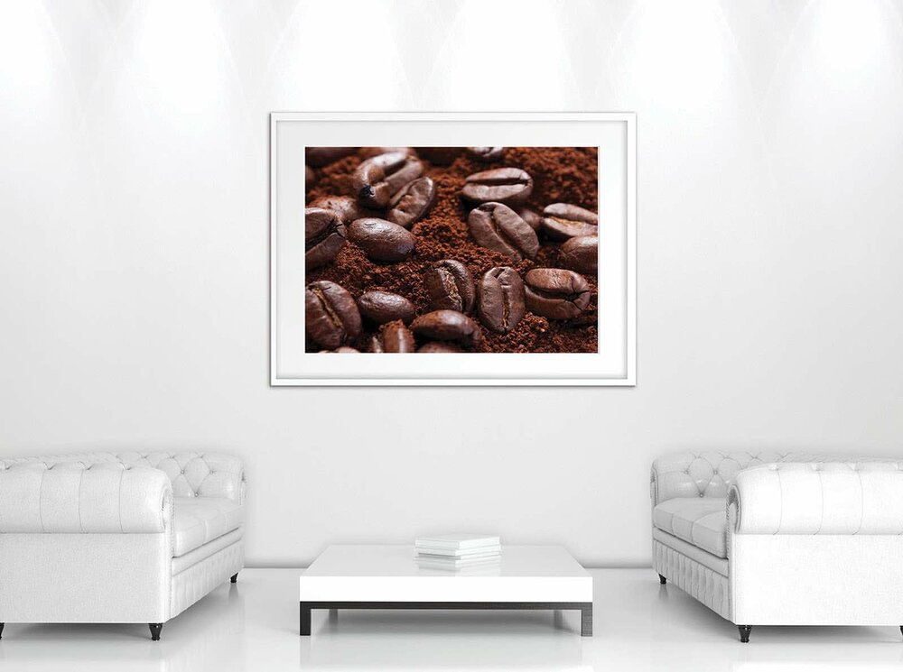 Coffee beans Canvas Schilderij PP10917O1