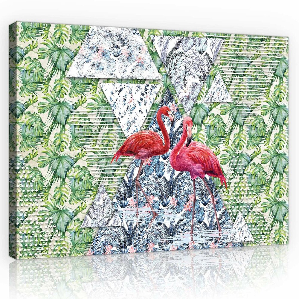 Flamingo Canvas Schilderij PP11089O1