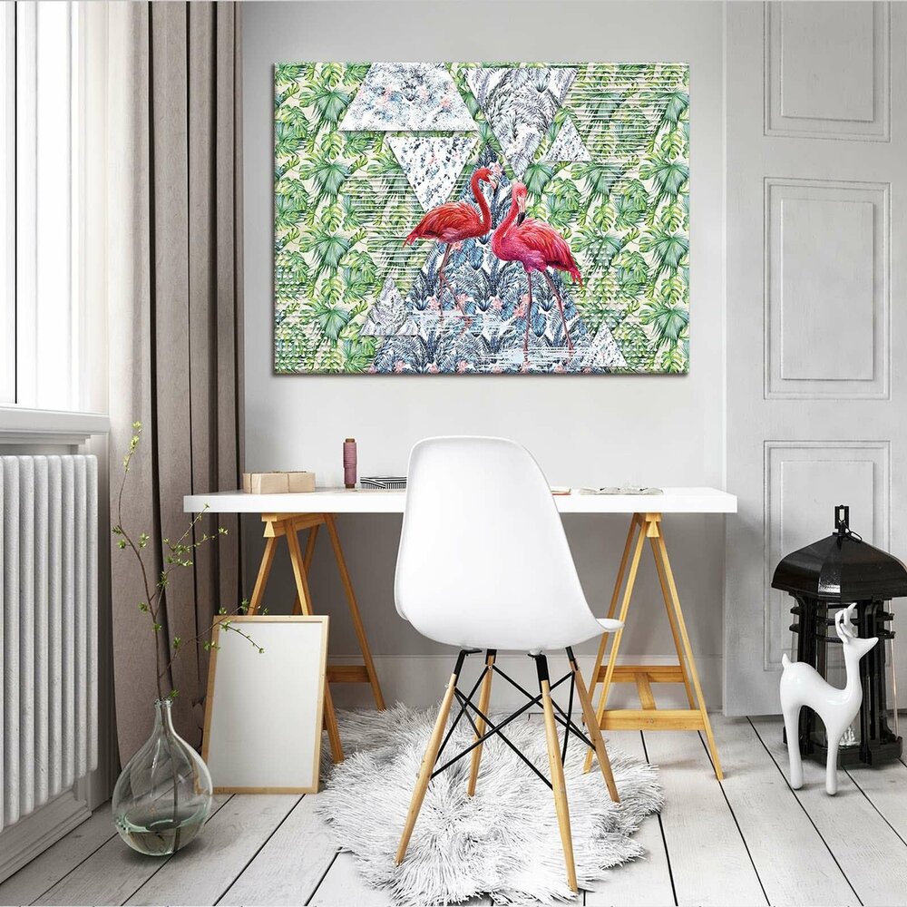 Flamingo Canvas Schilderij PP11089O1