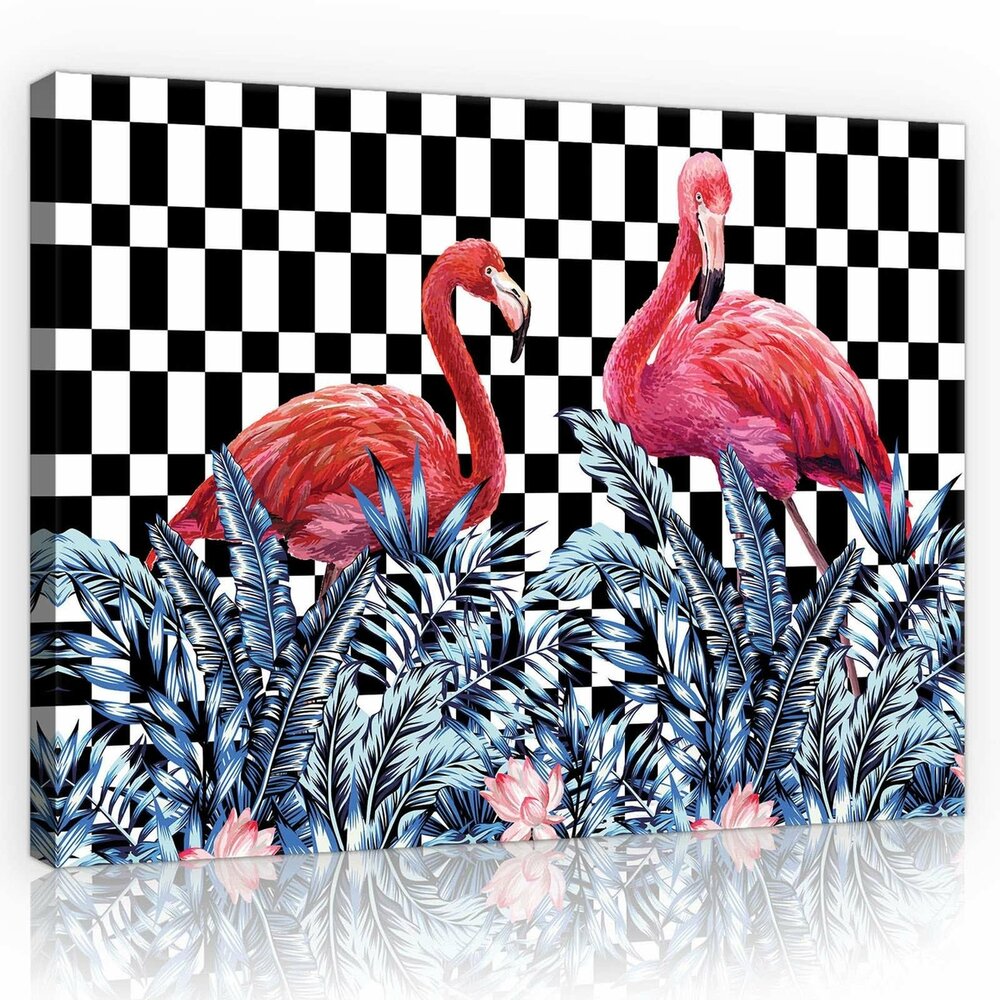 Flamingo Canvas Schilderij PP11150O1