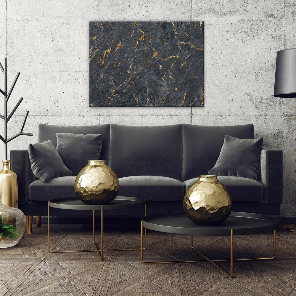 Gold ore Canvas Schilderij PP13560O1