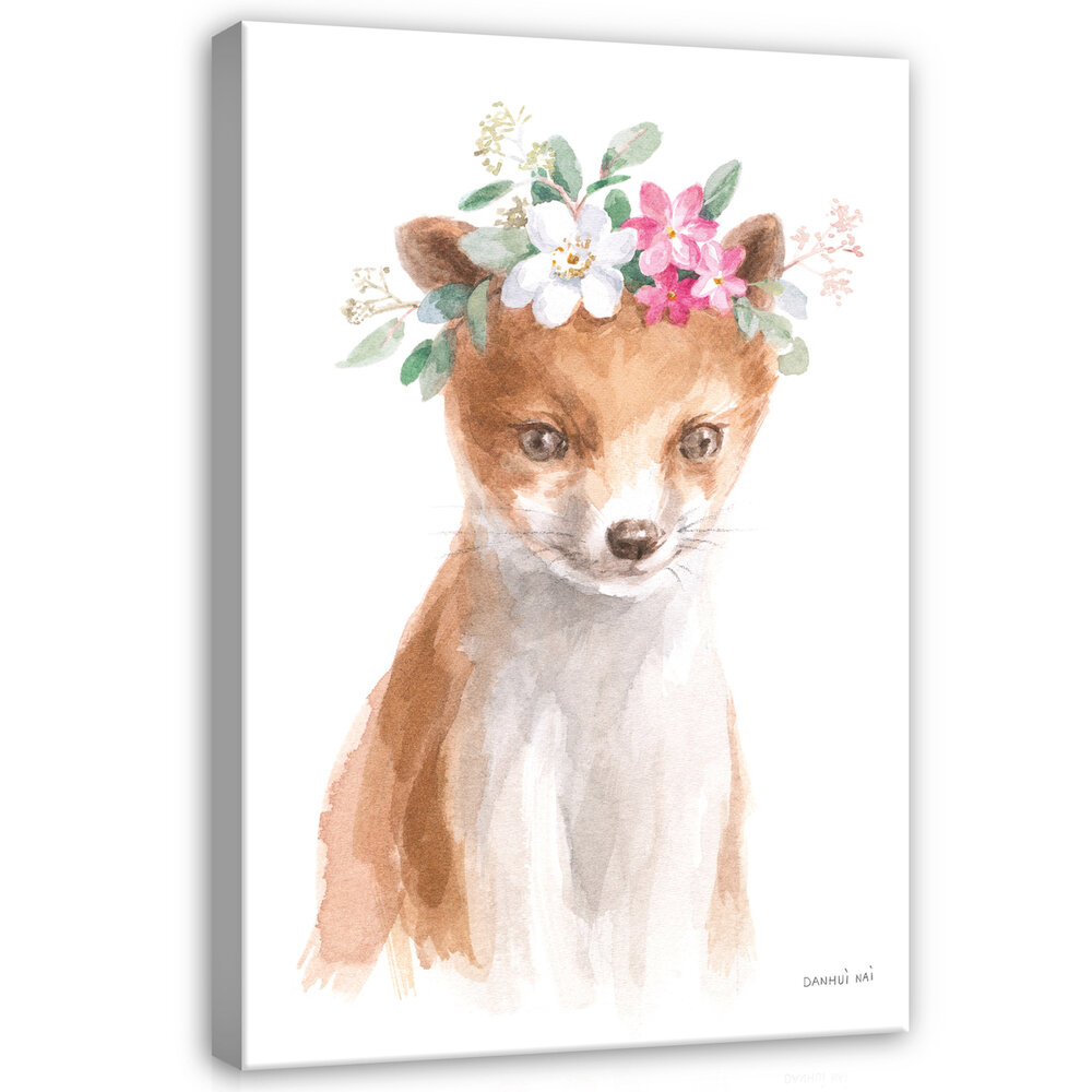 For Children Animals Flowers Art Canvas Schilderij PP14397O20