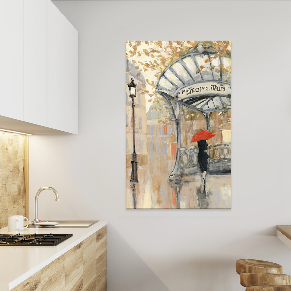 Cities Paris Characters Female Canvas Schilderij PP14349O20