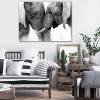 Elephants Canvas Schilderij PP12739O1