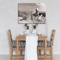 Horse Galloping on the Beach Canvas Schilderij PP10229O1
