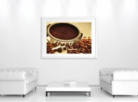 Coffee beans Canvas Schilderij PP10925O1