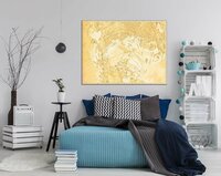 Map Canvas Schilderij PP10943O1