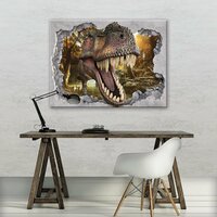Hole - Dinosaur Canvas Schilderij PP11035O1