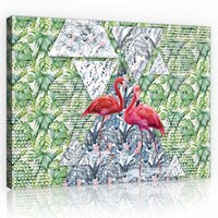 Flamingo Canvas Schilderij PP11089O1