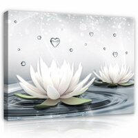 Water Lilies Canvas Schilderij PP2523O1