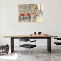 Cities Paris View Monuments Canvas Schilderij PP14350O1