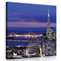 San Francisco Canvas Schilderij PP11576O2