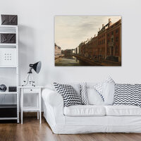 Rijksmuseum Canvas De Gouden Bocht Herengracht Amsterdam RMC25