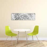 Geometric Abstraction Canvas Schilderij PP20134O3