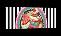 Pin Up Cupcakes Canvas Schilderij PP20223O3