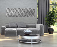 Triangles Abstract Canvas Schilderij PP10757O3