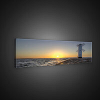 Windmill, Sea and the Sun Canvas Schilderij PP10110O3