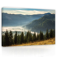 Landscape nature mountains forest Canvas Schilderij PP14537O20