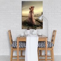 Panther Canvas Schilderij PP12521O1