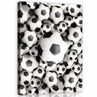 Footballs Canvas Schilderij PP20106O1