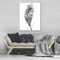 City pen Canvas Schilderij PP11925O1
