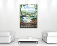 Waterfall Canvas Schilderij PP11427O1