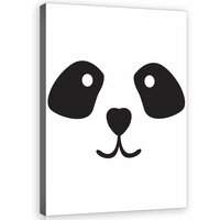 Panda Canvas Schilderij PP10986O1