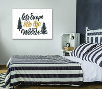 Text Canvas Schilderij PP11946O1