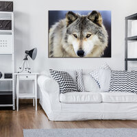 Snow Wolf Canvas Schilderij PP20308O1