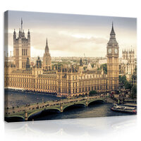 Westminster London Canvas Schilderij PP2462O1