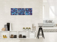 Peacock feather Canvas Schilderij PS11046S13