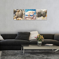 Shells and Hearts of Stone Canvas Schilderij PS10528S13