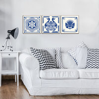 Tiles Canvas Schilderij PS11117S13