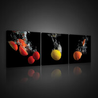 Fruit and Vegetables Canvas Schilderij PS10549S13