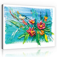 Oil flowers Canvas Schilderij PP11602O4