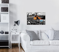 Comics Cities Canvas Schilderij PP10676O4