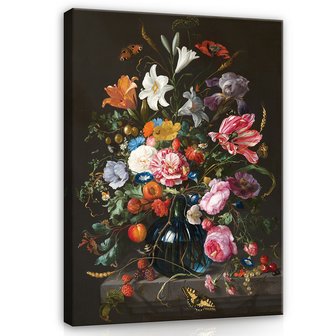 Jan Davidsz de Heem, Vaas met bloemen 1670 MHC2