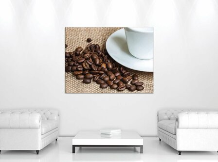 Coffee Beans Canvas Schilderij PP10889O1
