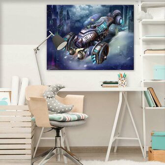 Spacecraft Canvas Schilderij PP12543O1