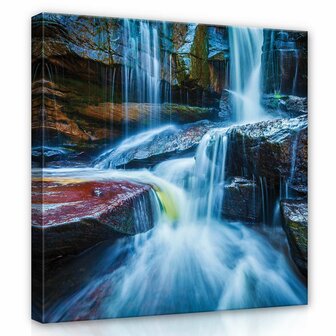 Waterfall Canvas Schilderij PP12631O2