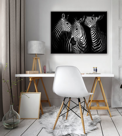 Zebra Canvas Schilderij PP11761O1