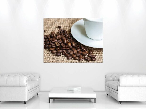 Coffee Beans Canvas Schilderij PP10889O1