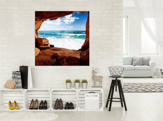 Canyon - Sea Canvas Schilderij PP10256O2