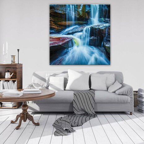 Waterfall Canvas Schilderij PP12631O2