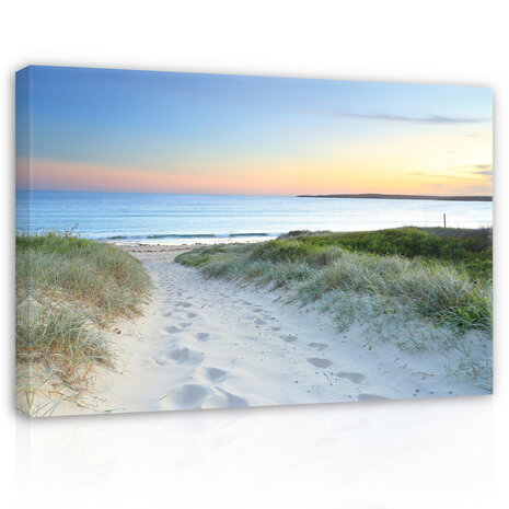 Landscape nature beach ocean Canvas Schilderij PP14535O20