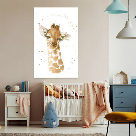 For Children Animals Giraffe Fairytale Canvas Schilderij PP14387O20