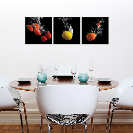 Fruit and Vegetables Canvas Schilderij PS10549S13